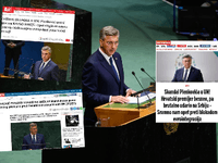 Plenković u UN-u oštro kritikovao Srbiju zbog počasti Ratku Mladiću: Oštre reakcije srbijanskih medija